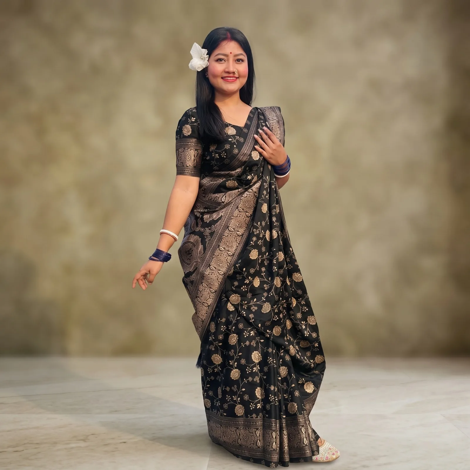Tangail Batik Sharee