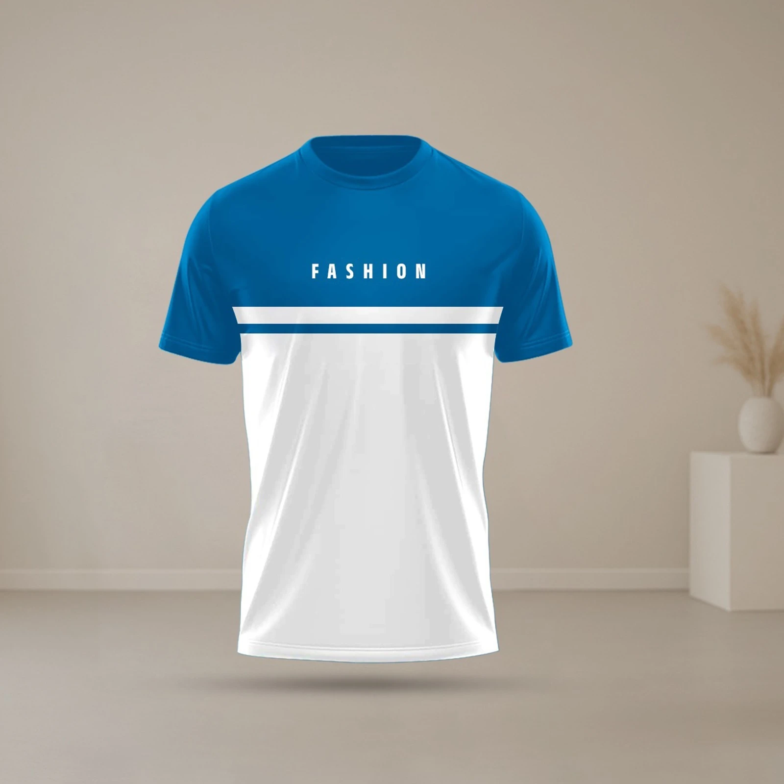 Stylish Half Sleeve Sports T-shirt