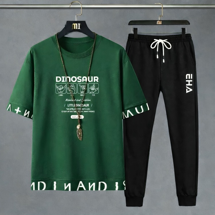 Mash T-Shirt & Full Pant Set