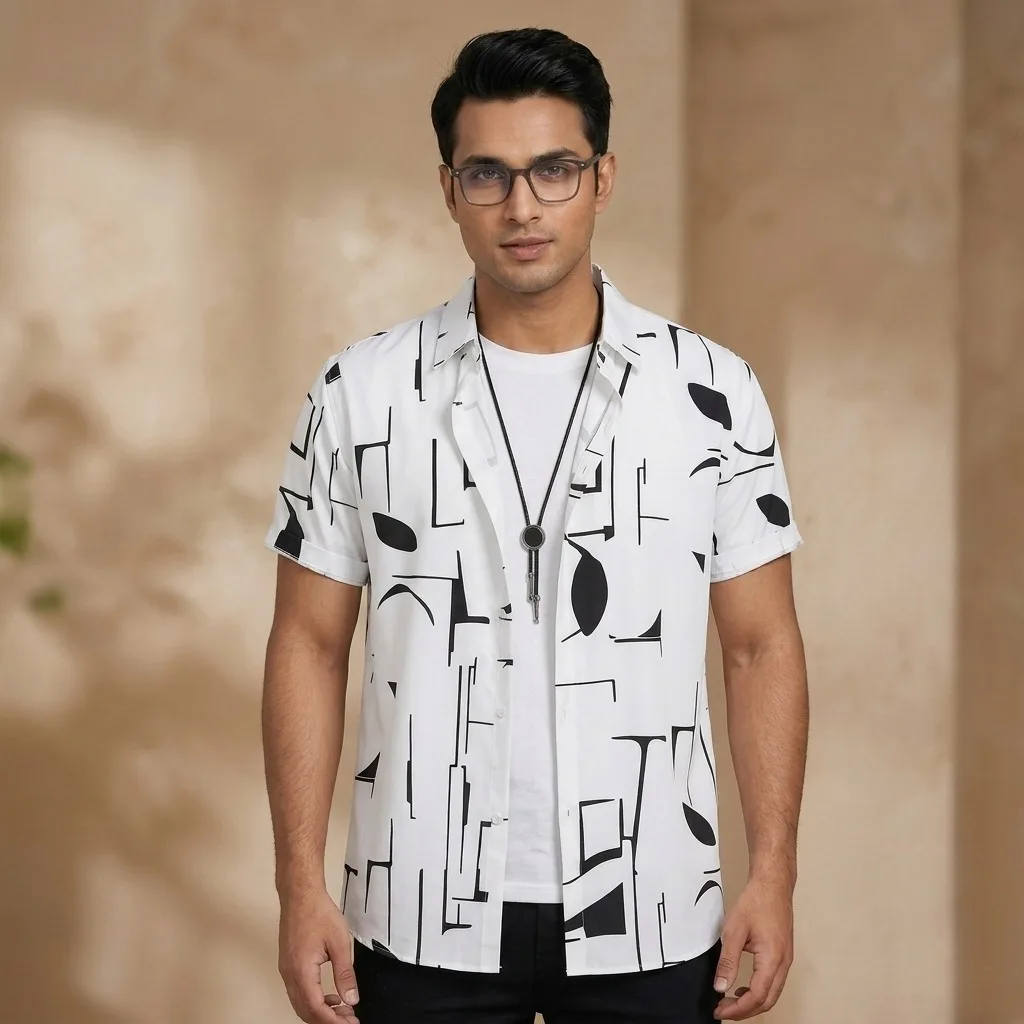 Half Sleeve Casual Shirt