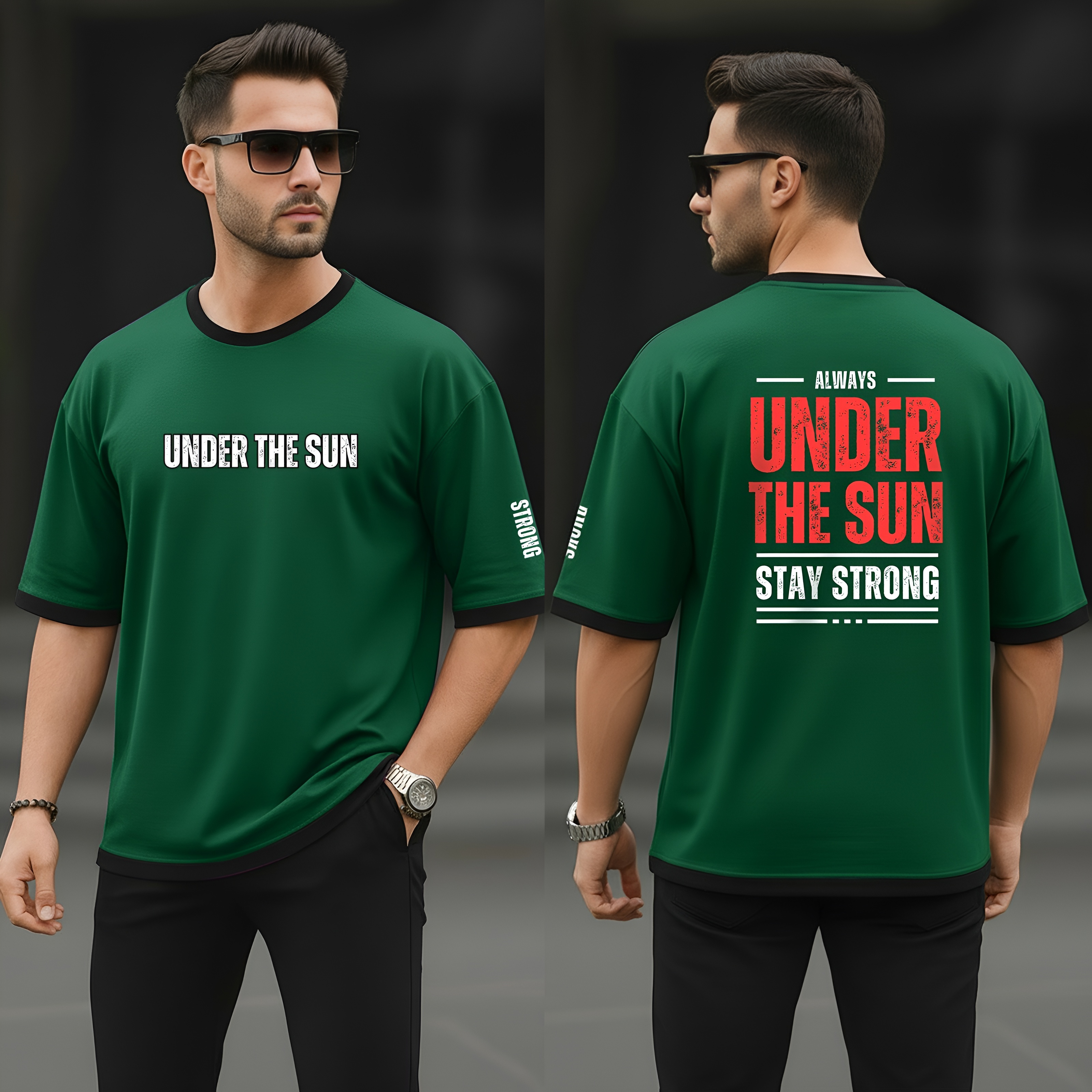 Drop Shoulder T-Shirt 4 pic