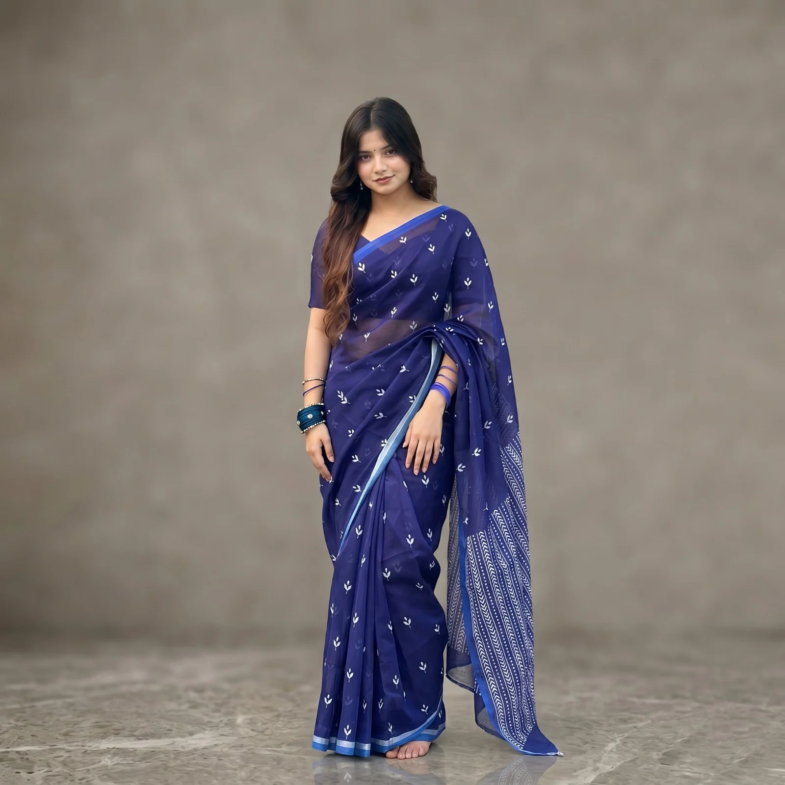 Chanderi Silk Sharee