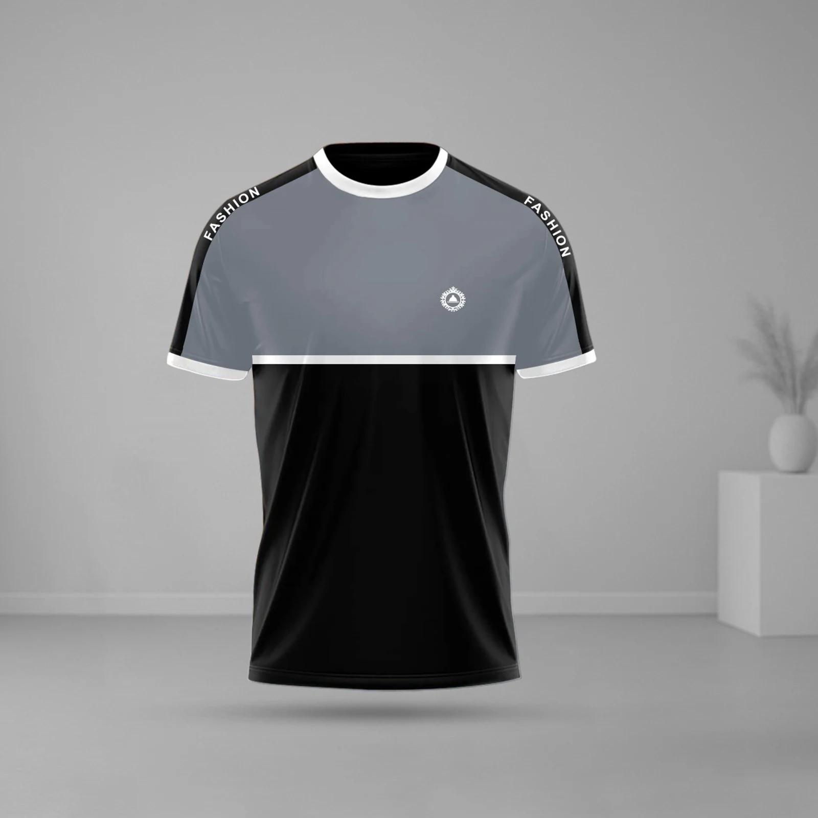 Stylish Half Sleeve Sports T-shirt
