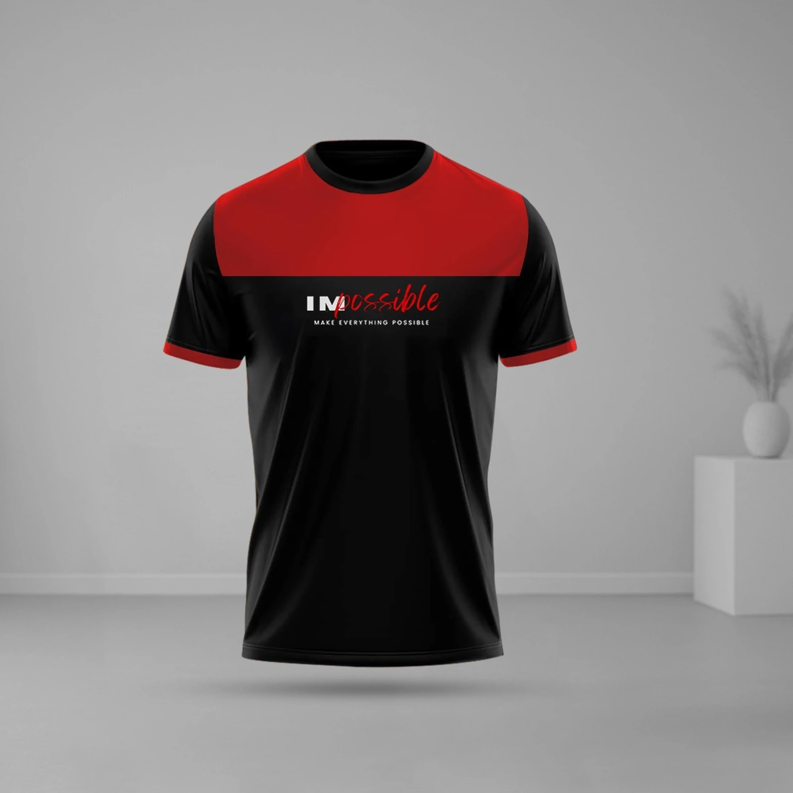 Stylish Half Sleeve Sports T-shirt