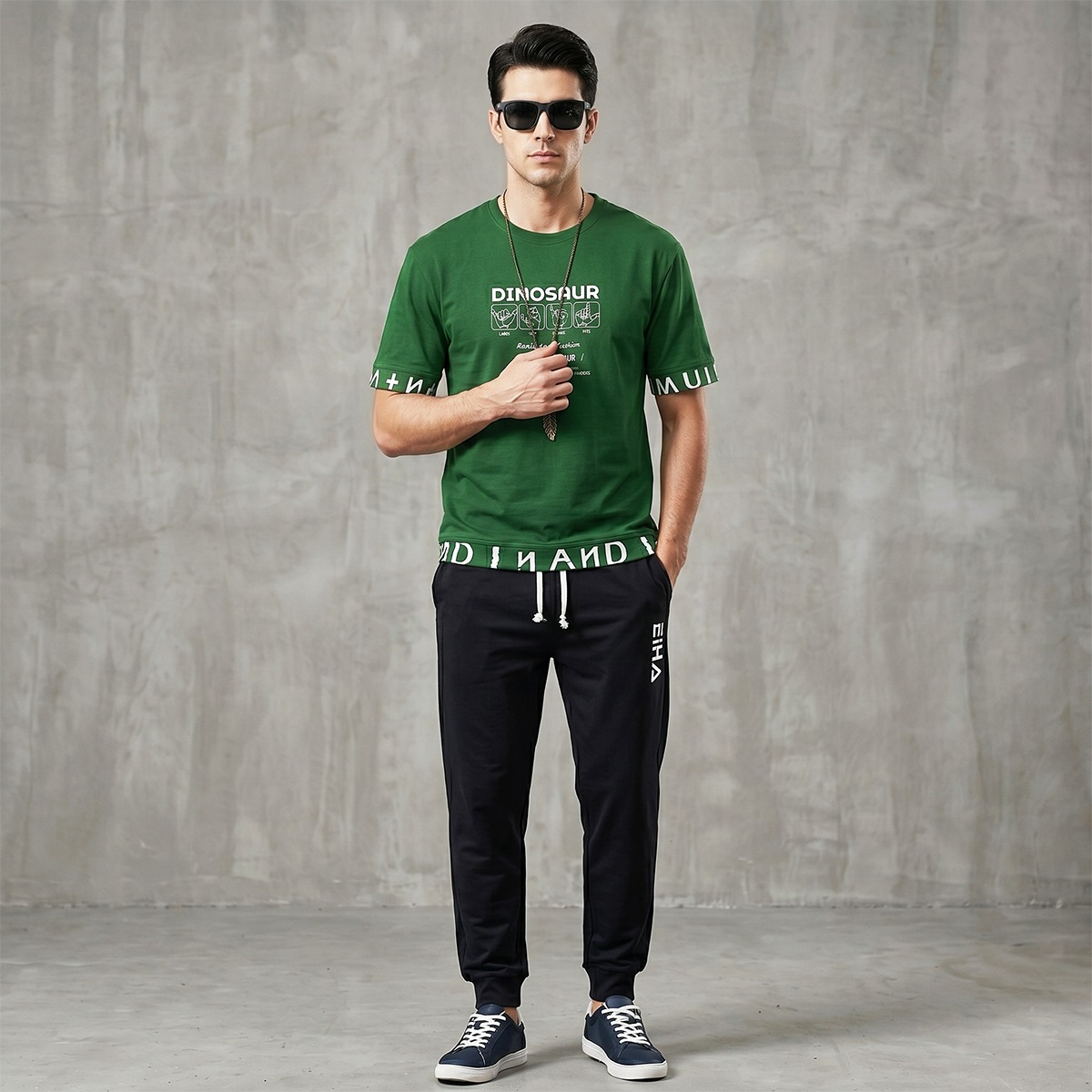 Mash T-Shirt & Full Pant Set