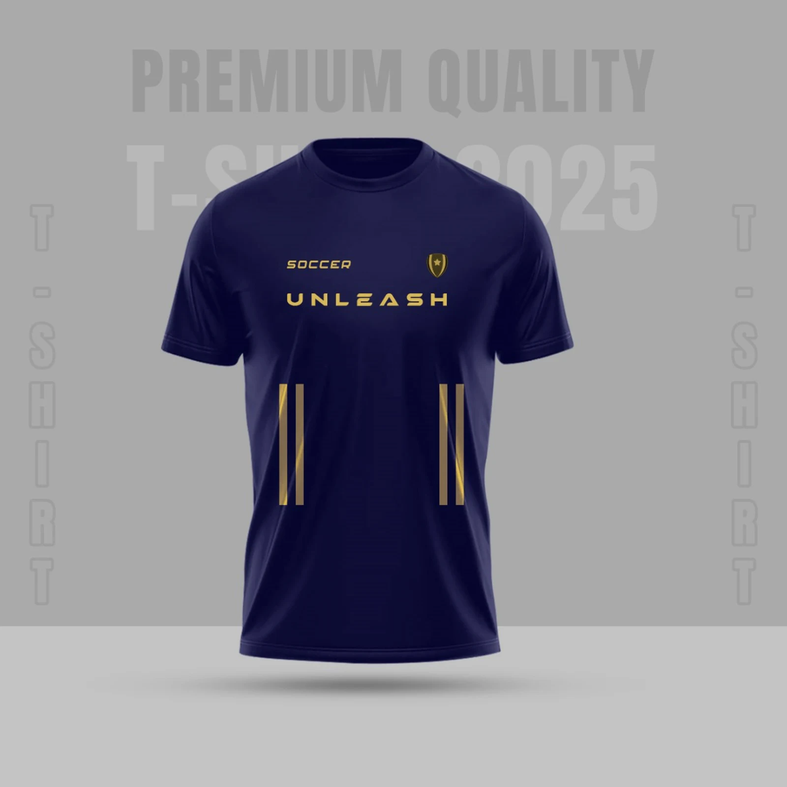 Stylish Half Sleeve Sports T-shirt