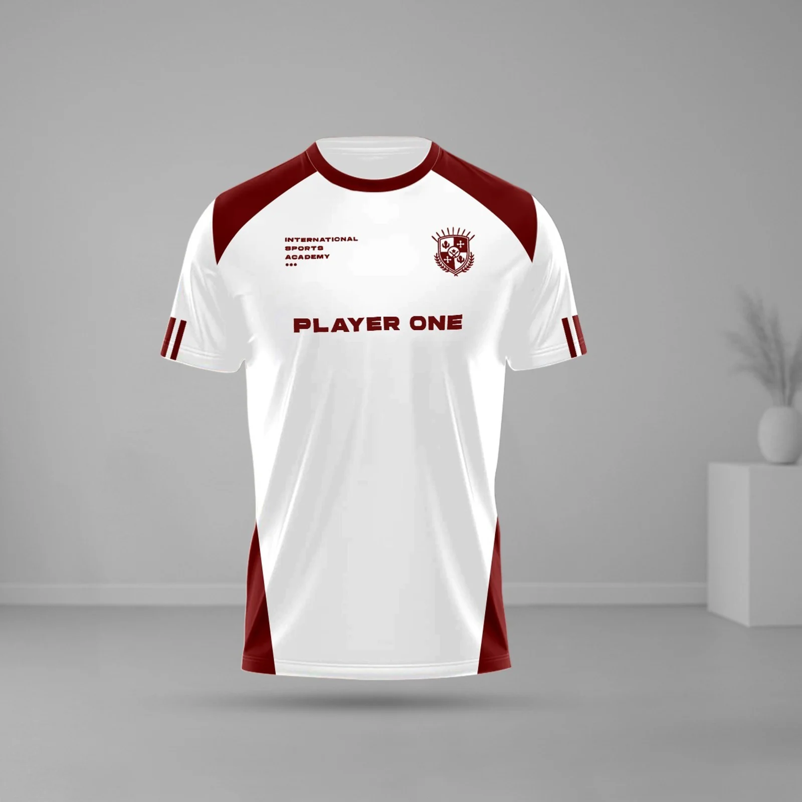 Stylish Half Sleeve Sports T-shirt