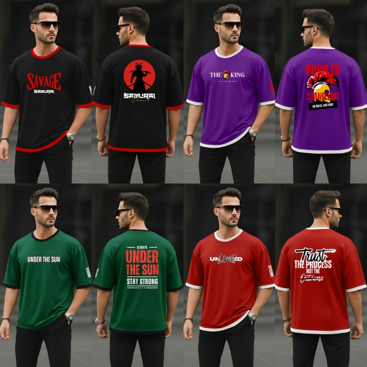 Drop Shoulder T-Shirt 4 pic